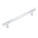 8" cc Select Smooth Cabinet Bar Pull - Polished Chrome