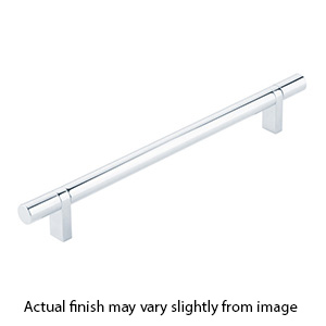 8" cc Select Smooth Cabinet Bar Pull - Polished Chrome