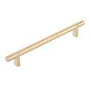 8" cc Select Smooth Cabinet Bar Pull - Satin Brass