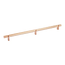 16" cc Select Smooth Cabinet Bar Pull - Satin Copper