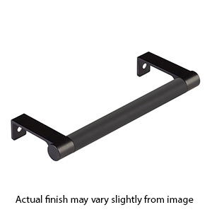 6.25" cc Select Smooth Cabinet Edge Pull - Flat Black