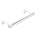 5.25" cc Select Smooth Cabinet Edge Pull - Polished Nickel