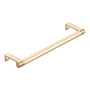 8.25" cc Select Smooth Cabinet Edge Pull - Satin Brass