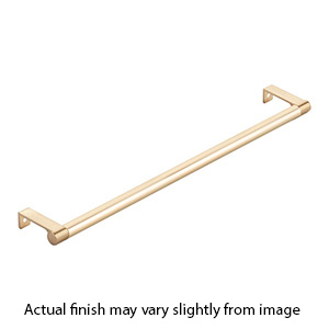 18.25" cc Select Smooth Cabinet Edge Pull - Satin Brass