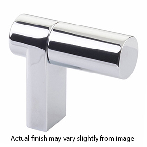 1-1/2" Select Smooth Cabinet Finger Pull - Polished Chrome