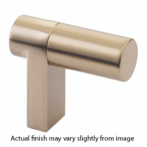 1-1/2" Select Smooth Cabinet Finger Pull - Satin Brass