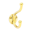 2606 - Traditional Brass - Robe Hook - Unlacquered Brass