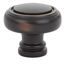 86610 - Traditional Brass - 1.25" Norwich Knob - Oil Rubbed Bronze