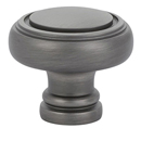 86610 - Traditional Brass - 1.25" Norwich Knob - Pewter