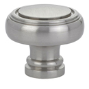 86610 - Traditional Brass - 1.25" Norwich Knob - Satin Nickel