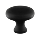 86013 - Traditional Brass - 1" Providence Knob - Flat Black