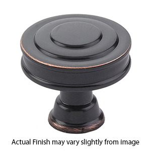 Transitional Heritage - 1.25" Glendon Knob - Oil Rubbed Bronze