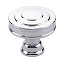 Transitional Heritage - 1.25" Glendon Knob - Polished Chrome