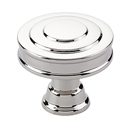 Transitional Heritage - 1.25" Glendon Knob - Polished Nickel