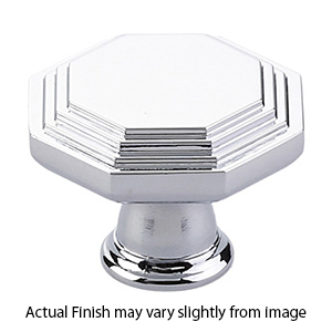 Transitional Heritage - 1.75" Midvale Knob - Polished Chrome