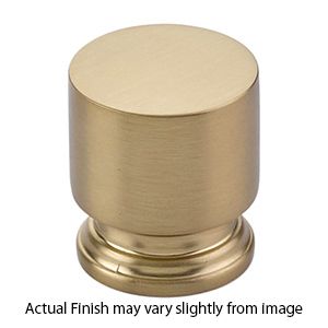 Transitional Heritage - 1 1/8" Prosser Knob - Satin Brass