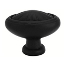 86093 - Tuscany Bronze - 1" Egg Knob - Flat Black