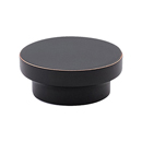 86448 - Urban Modern - 1.25" District Knob - Oil Rubbed Bronze