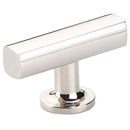 86727 - Urban Modern - 2" Freestone T-Knob - Polished Nickel