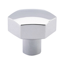 86457 - Urban Modern - 1 1/8" Mod Hex Knob - Polished Chrome