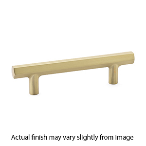 86679 - Urban Modern - 5" cc Mod Hex Pull - Satin Brass