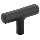 86728 - Urban Modern - 2" Mod Hex T-Knob - Flat Black