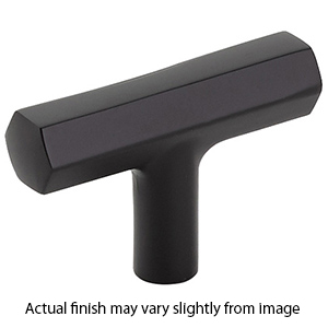 86728 - Urban Modern - 2" Mod Hex T-Knob - Flat Black