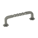 76026 - Wrought Steel - 3" San Carlos Pull - Satin Steel