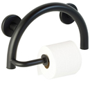 Semisphere Grab Bar w/ Toilet Roll Holder