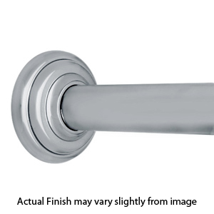 48" Shower Rod - Classic High Quality - Polished Chrome