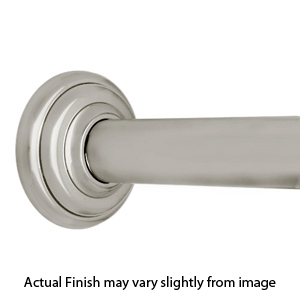 36" Shower Rod - Classic High Quality - Polished Nickel