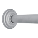 36" Shower Rod - Classic High Quality - Satin Chrome