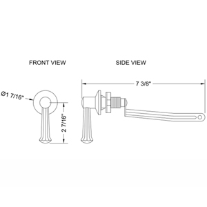 Toilet Tank Trip Lever - 9131 - Kohler