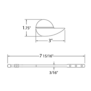 Toilet Tank Trip Lever - 904 - TOTO