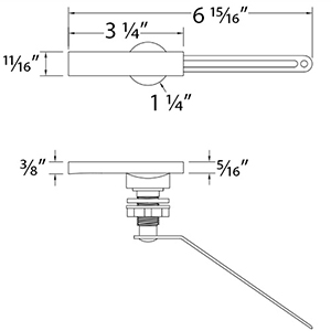 Toilet Tank Trip Lever - 9179 - Kohler