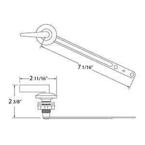 Toilet Tank Trip Lever - 948 - Kohler