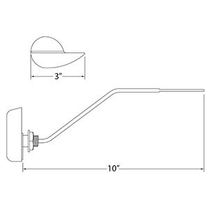 Toilet Tank Trip Lever - 961 - TOTO