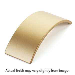 362 SSB - Armadio - 64mm cc Arched Pull - Satin Brass