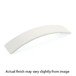 363 MW - Armadio - 128mm cc Arched Pull - Matte White