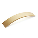 363 SSB - Armadio - 128mm cc Arched Pull - Satin Brass