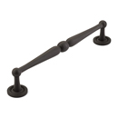 580 10B - Atherton - 8" Plain Footplate Pull - Oil Rubbed Bronze