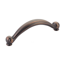 64 EBZ - Cabriole - 3 3/4" Cabinet Pull - Empire Bronze