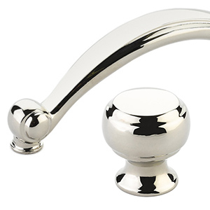 Cabriole - Polished Nickel