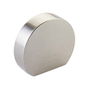 10040-BN - Modern Oval - 1"cc Cabinet Knob - Brushed Nickel