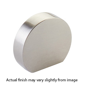 10040-BN - Modern Oval - 1"cc Cabinet Knob - Brushed Nickel