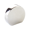 10040-PN - Modern Oval - 1"cc Cabinet Knob - Polished Nickel