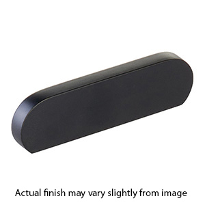 10041-MB - Modern Oval - 3"cc Cabinet Pull - Matte Black