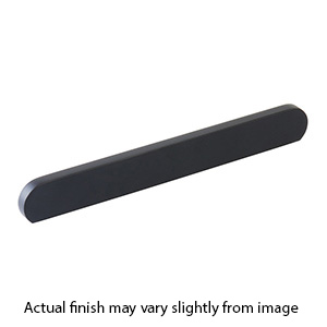 10043-MB - Modern Oval - 8"cc Cabinet Pull - Matte Black