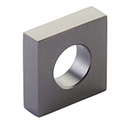 10030-GM - Modern Oval Slot - 1"cc Cabinet Knob - Gunmetal