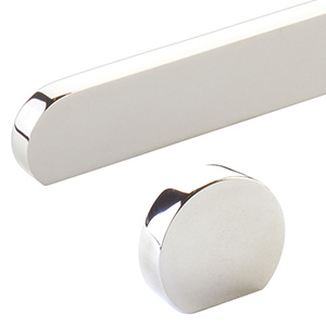 Modern Oval - Polished Nickel